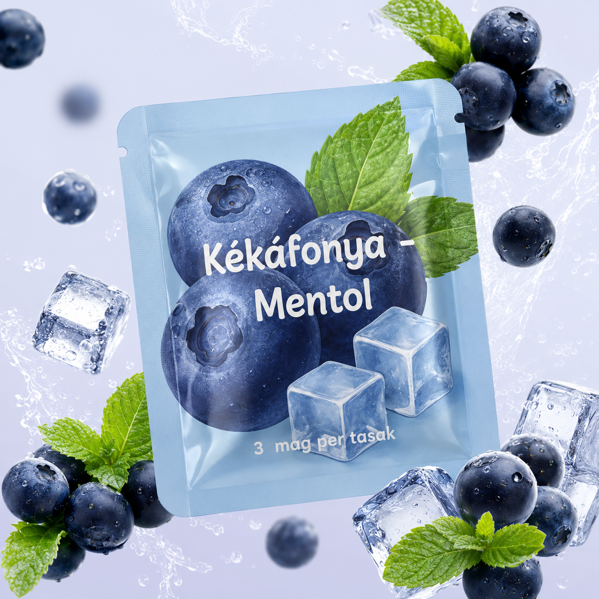 Kékáfonya - Mentol